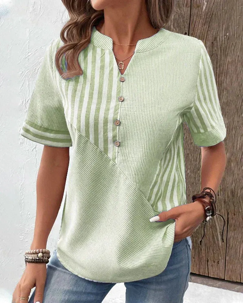 Rocio® | Soft striped blouse