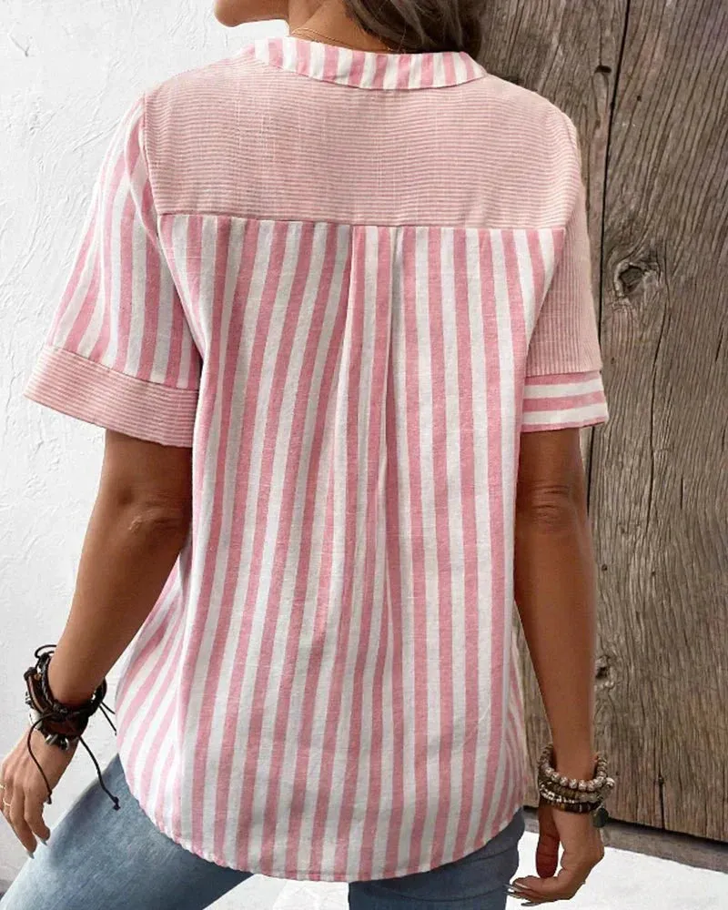 Rocio® | Soft striped blouse