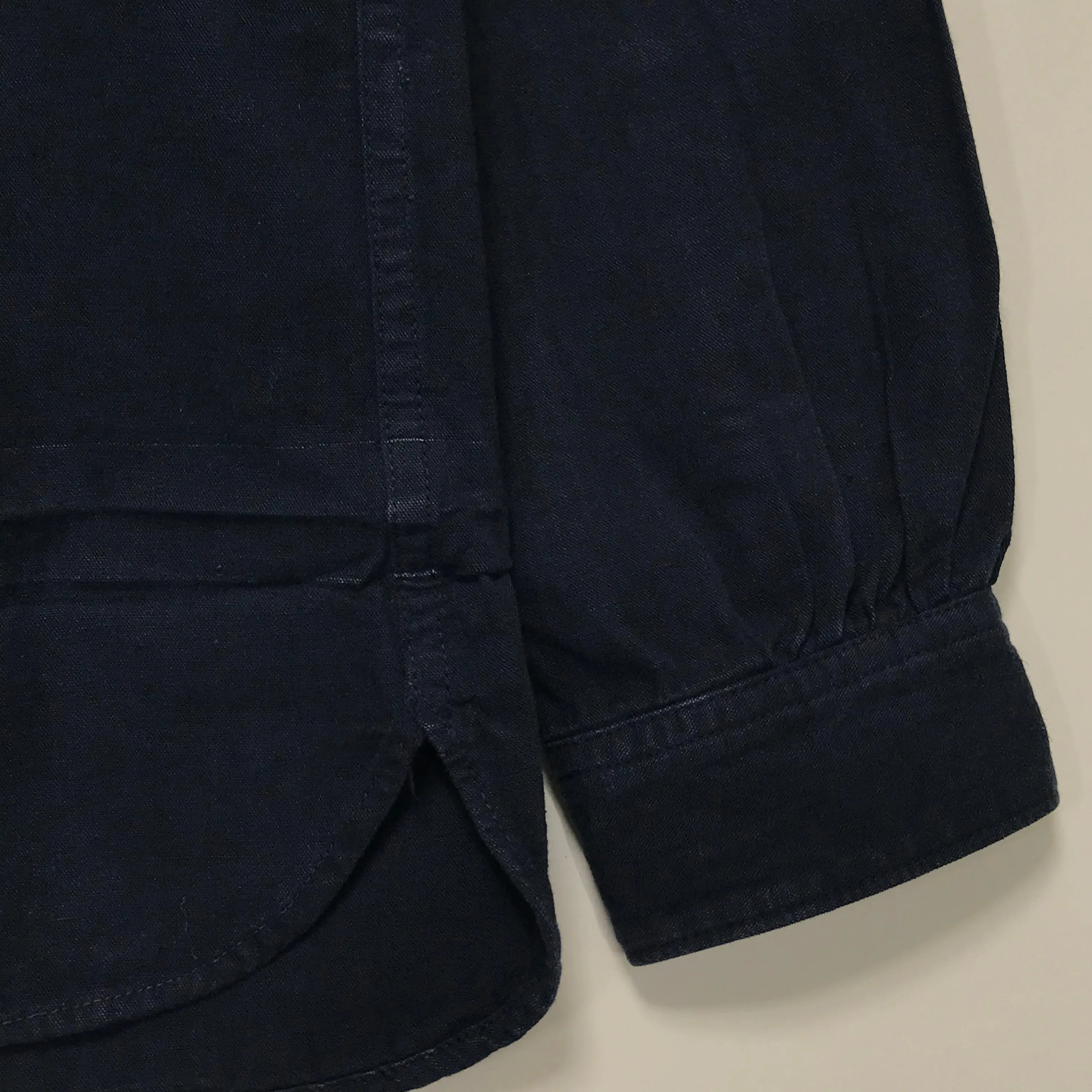 [S] Visvim 16AW Long Rider Shirt L/S Over Dye Indigo