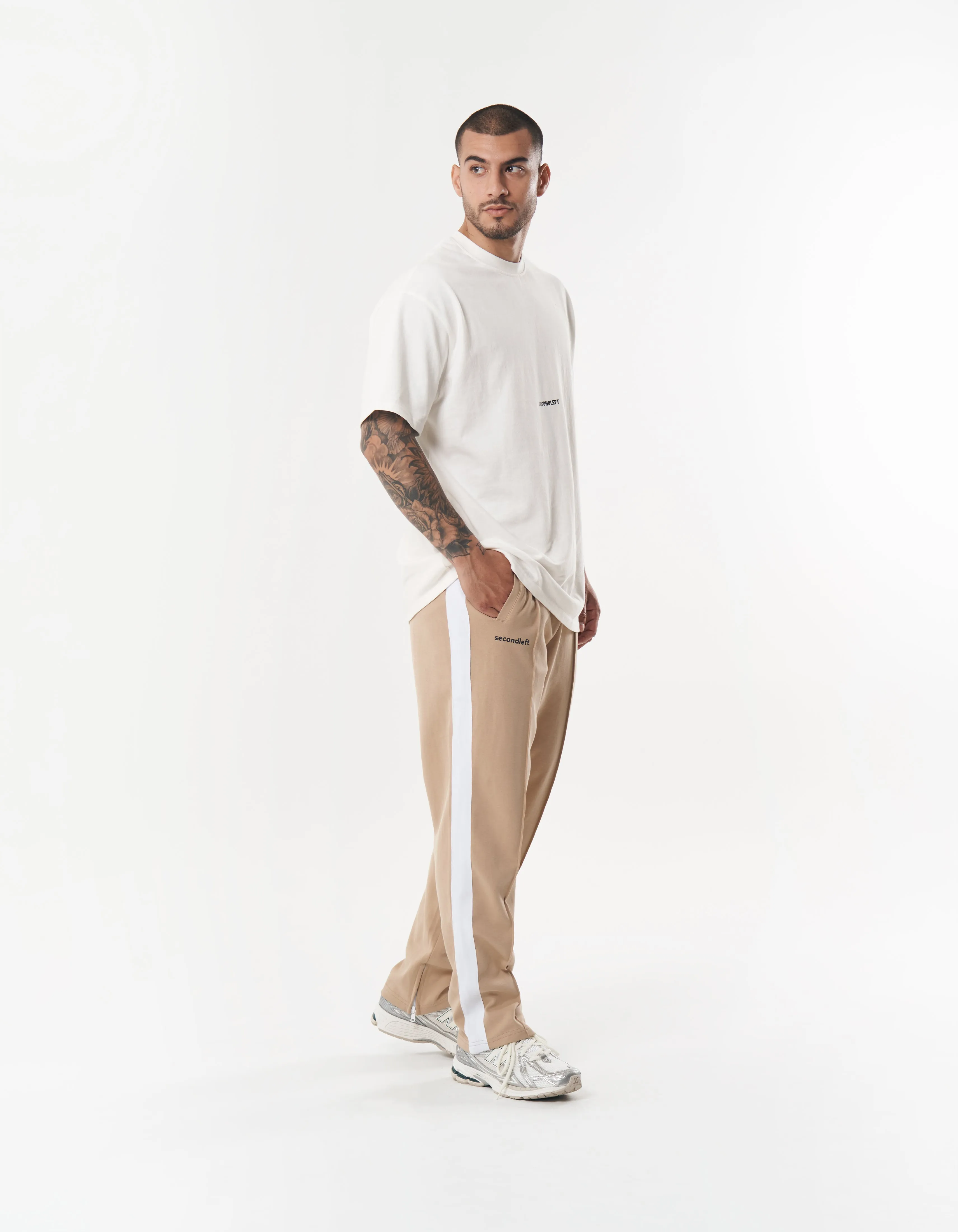S1 Tracksuit Pant - Beige