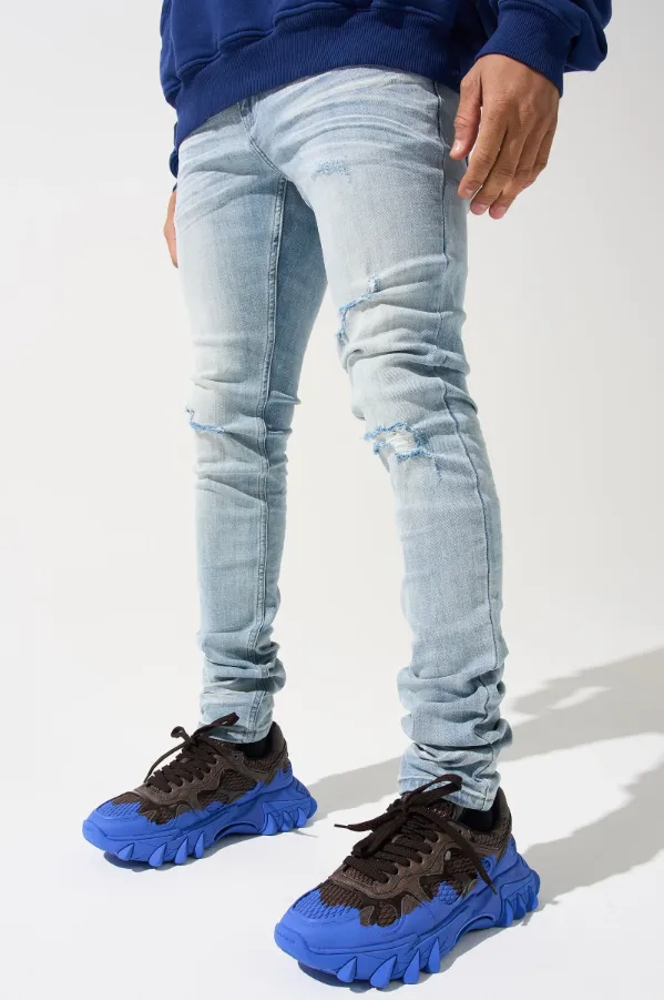 SERENEDE Potala Palace Jeans (Lt Blue)