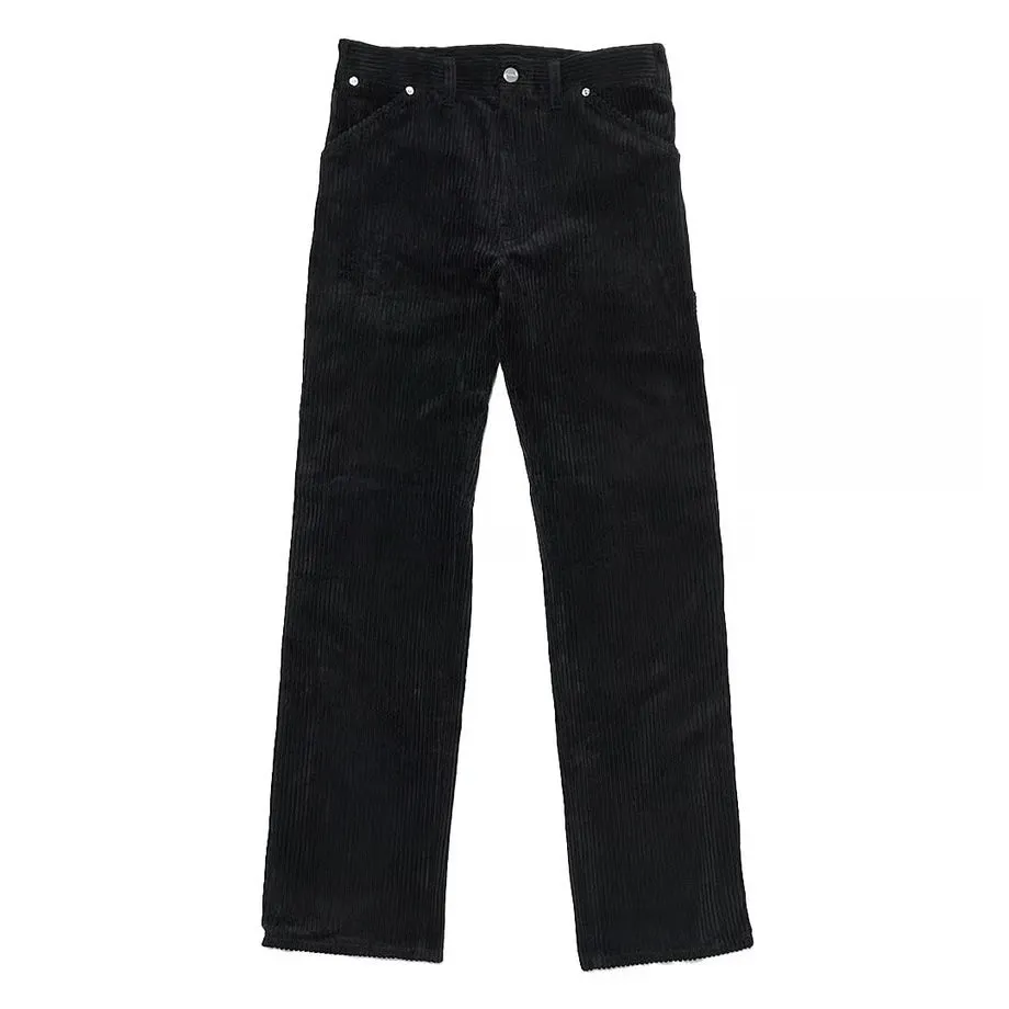SKINS ZIPPER CORDUROY PANTS / BLACK