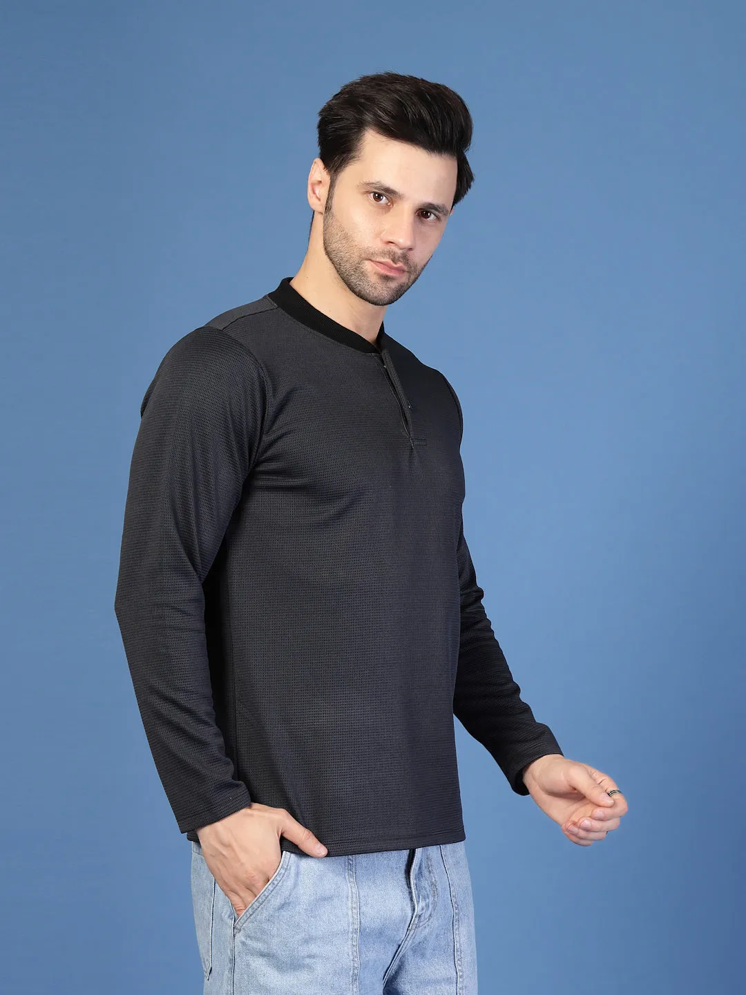 Soft Polyester Waffle T-Shirt