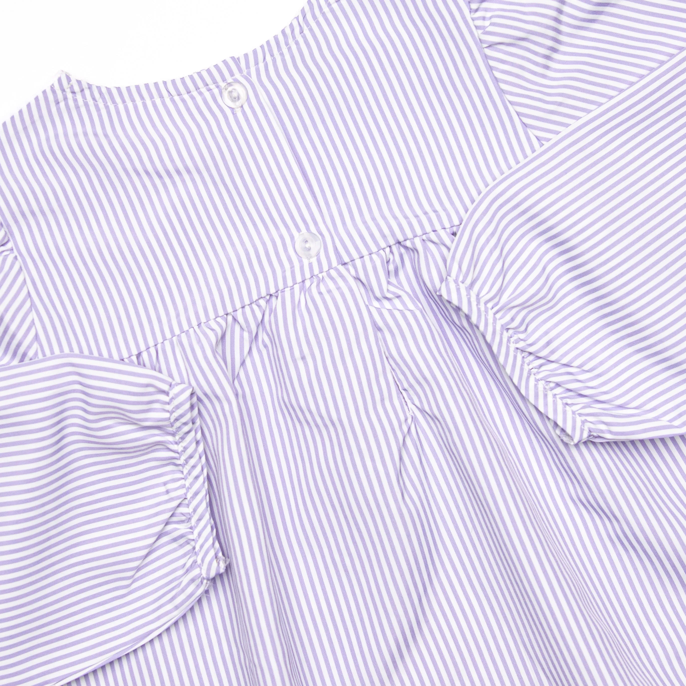 Southern Scallops Dress, Purple