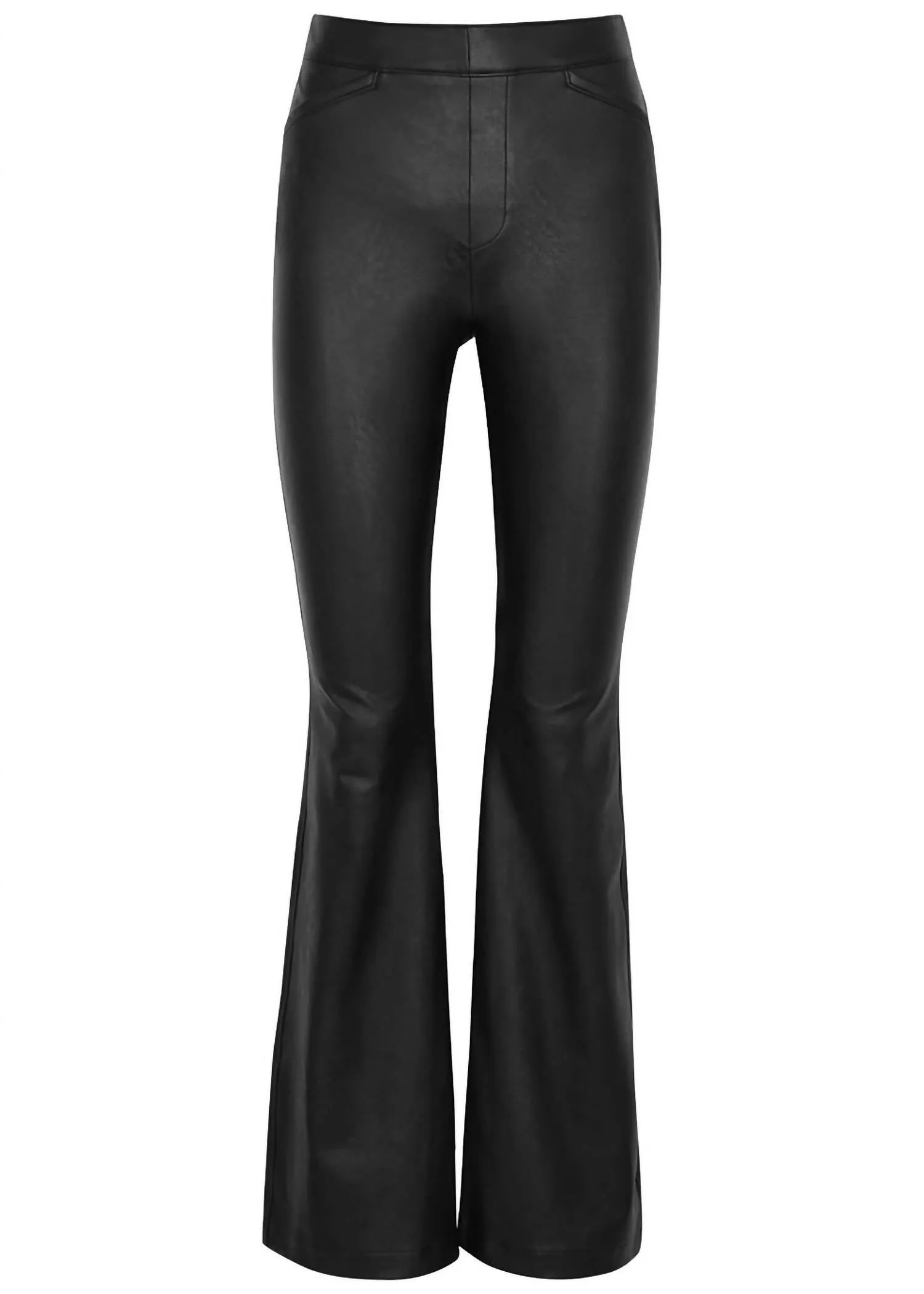Spanx - Women's Leather Like Flared Pants