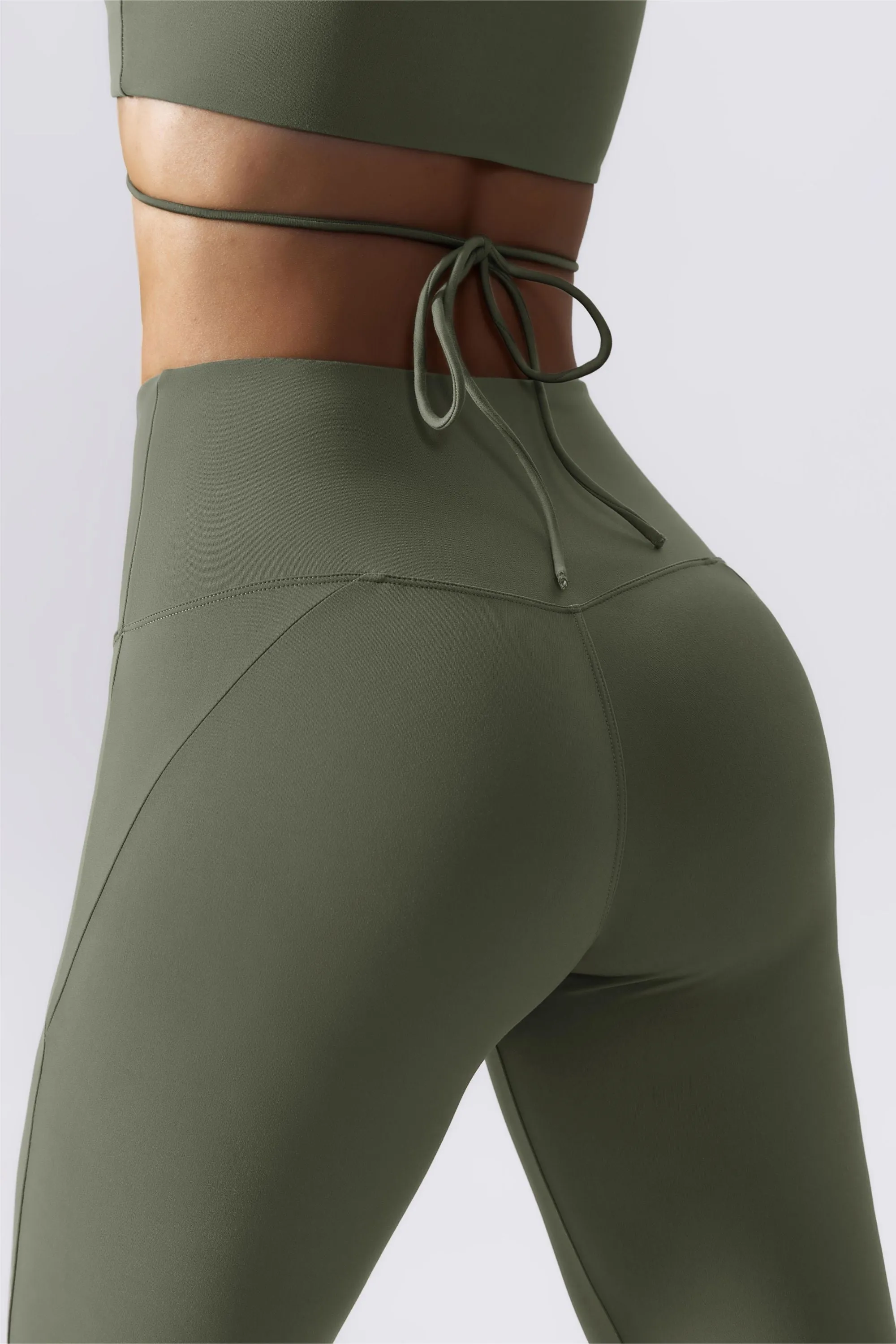 Split-Hem Flared Pants