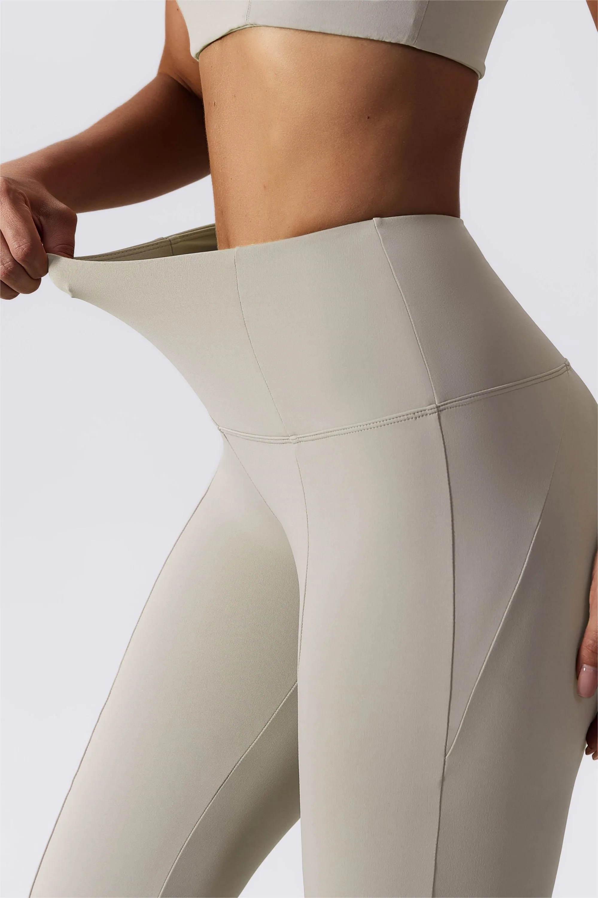 Split-Hem Flared Pants