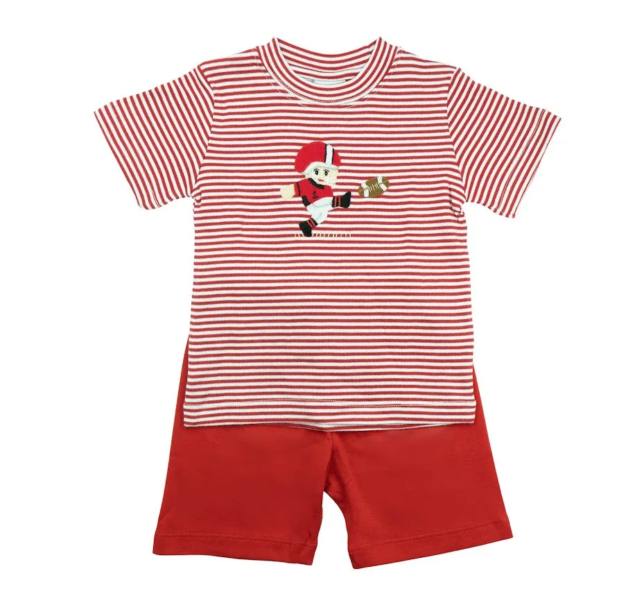 Squiggles Cheerleader Popover Dress