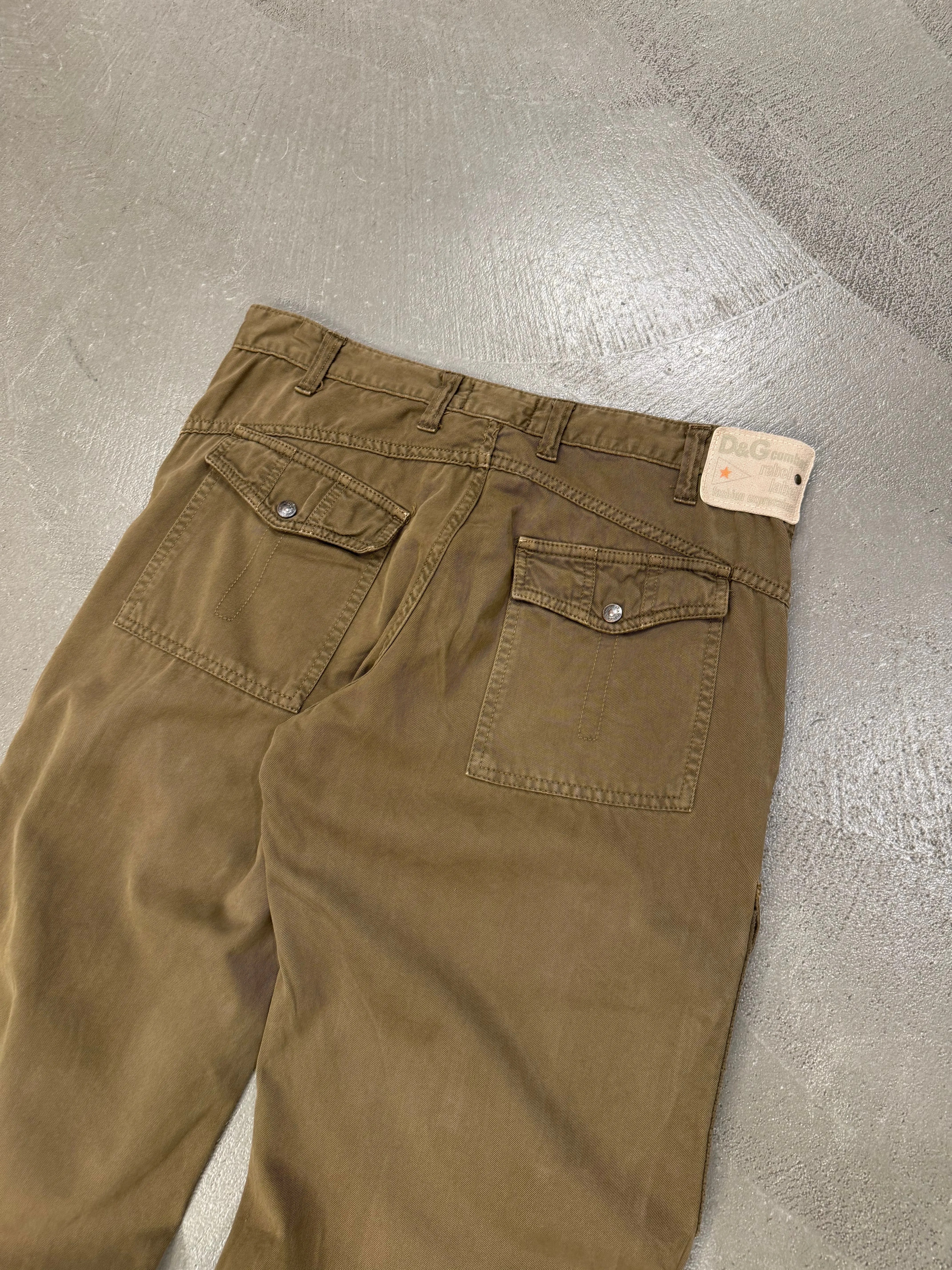 SS2003 Dolce & Gabbana military cargo pants