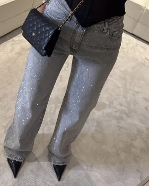 Straight High-Rise Pants (Pre-Sale)