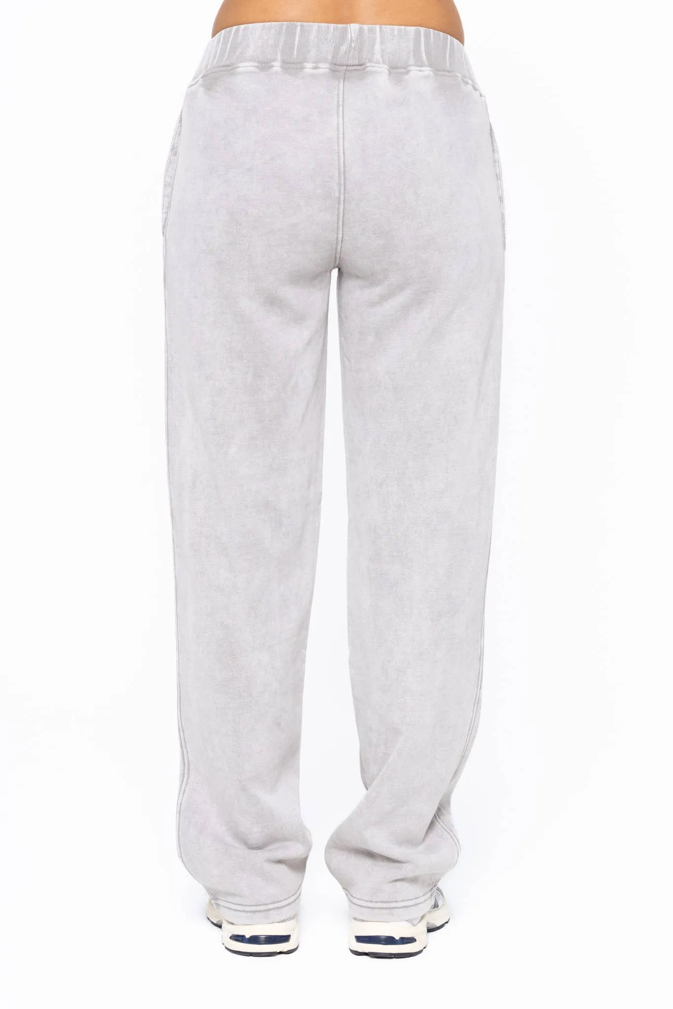 Straight Leg Vintage Fleece Lounge Pants