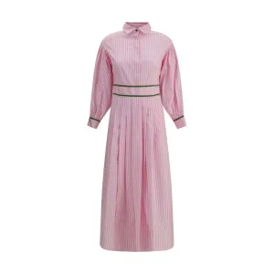Striped chemisier Dress