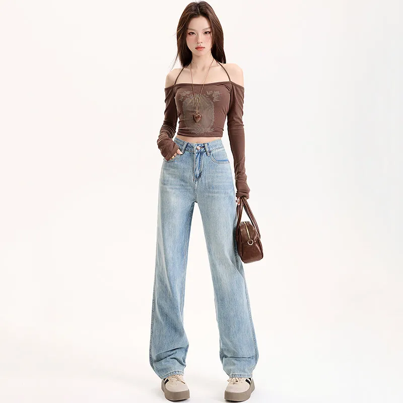 Stunning Straight Leg Jeans Designed for a Flattering Fit