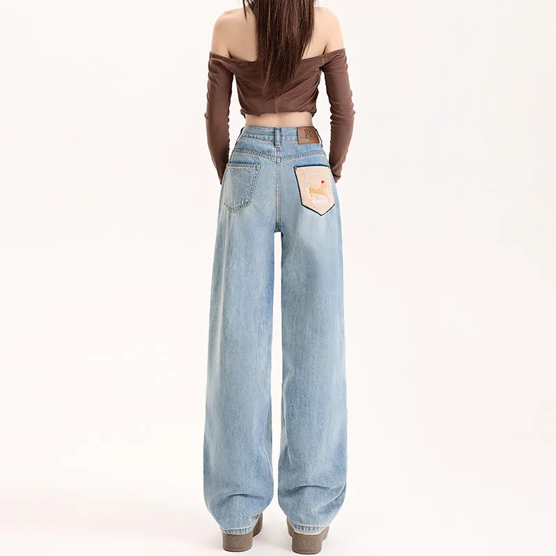 Stunning Straight Leg Jeans Designed for a Flattering Fit