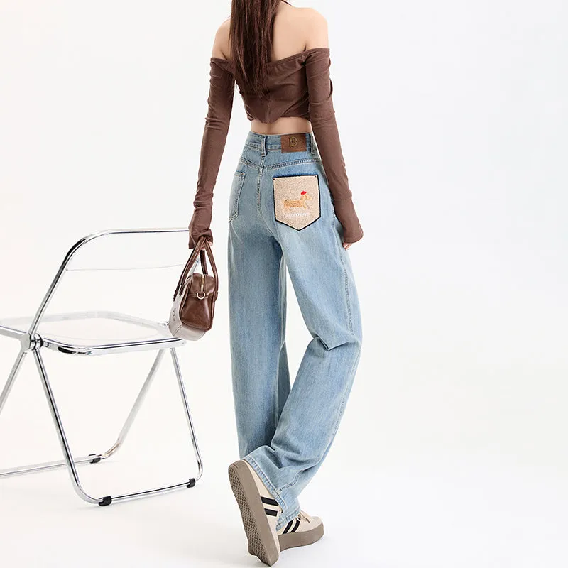 Stunning Straight Leg Jeans Designed for a Flattering Fit