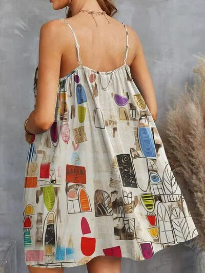 Summer Favorite Sleeveless Shift Dress