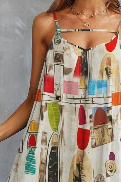Summer Favorite Sleeveless Shift Dress