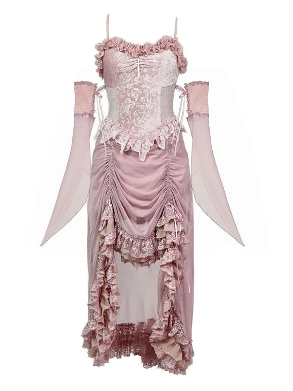 Sweet Lolita Dress Polyester Sleeveless Lolita Dress