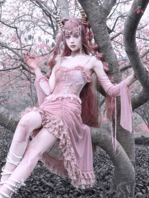 Sweet Lolita Dress Polyester Sleeveless Lolita Dress