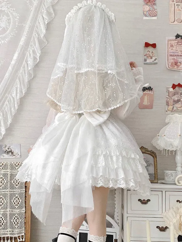 Sweet Lolita Dress Polyester Sleeveless Sweet Jumper Lolita Dress