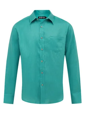 Teal Linen