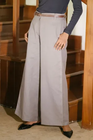 The Hemp Twill Flared Pants