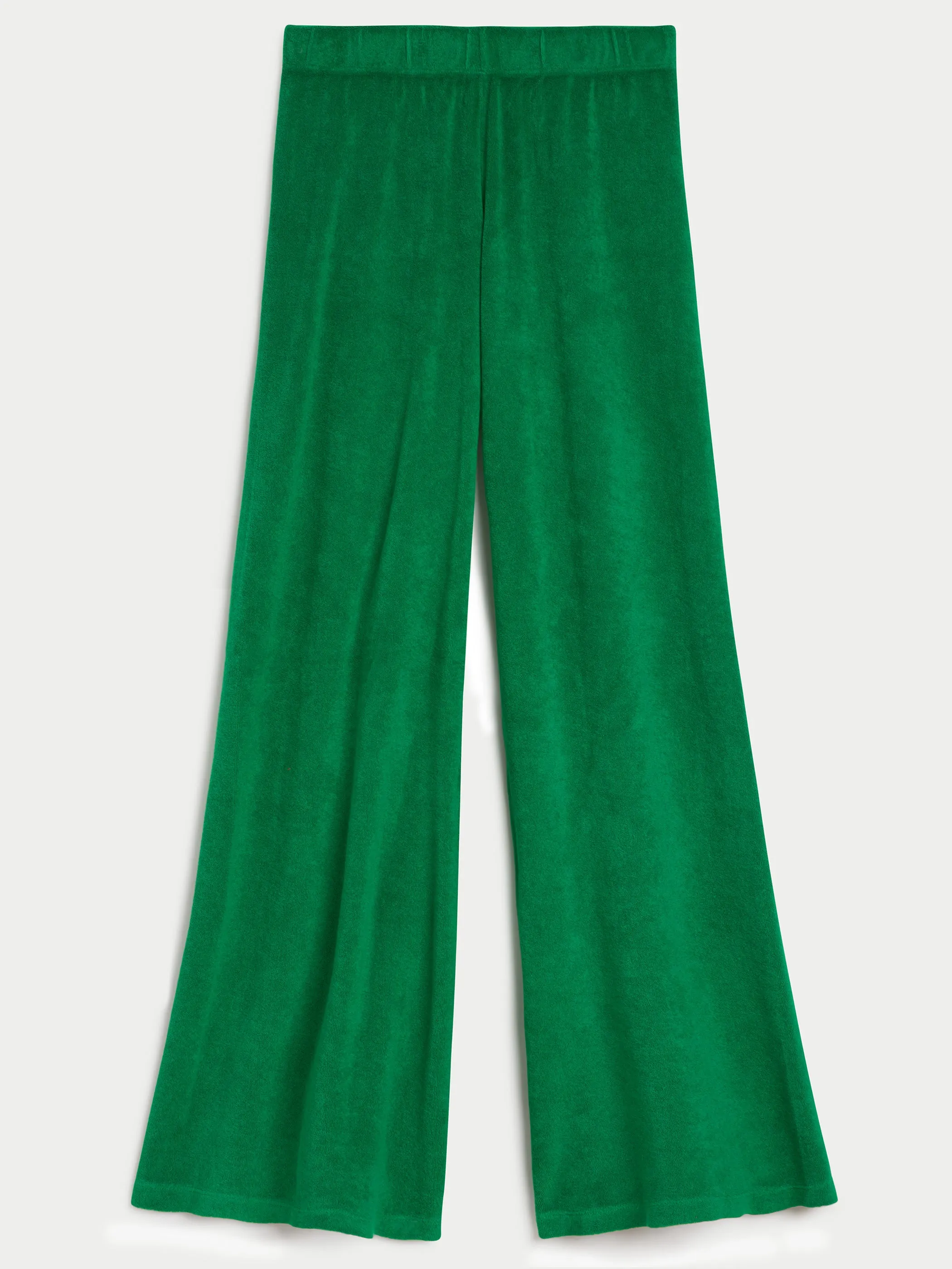 The Lito Low Rise Flare Pants in Terry
