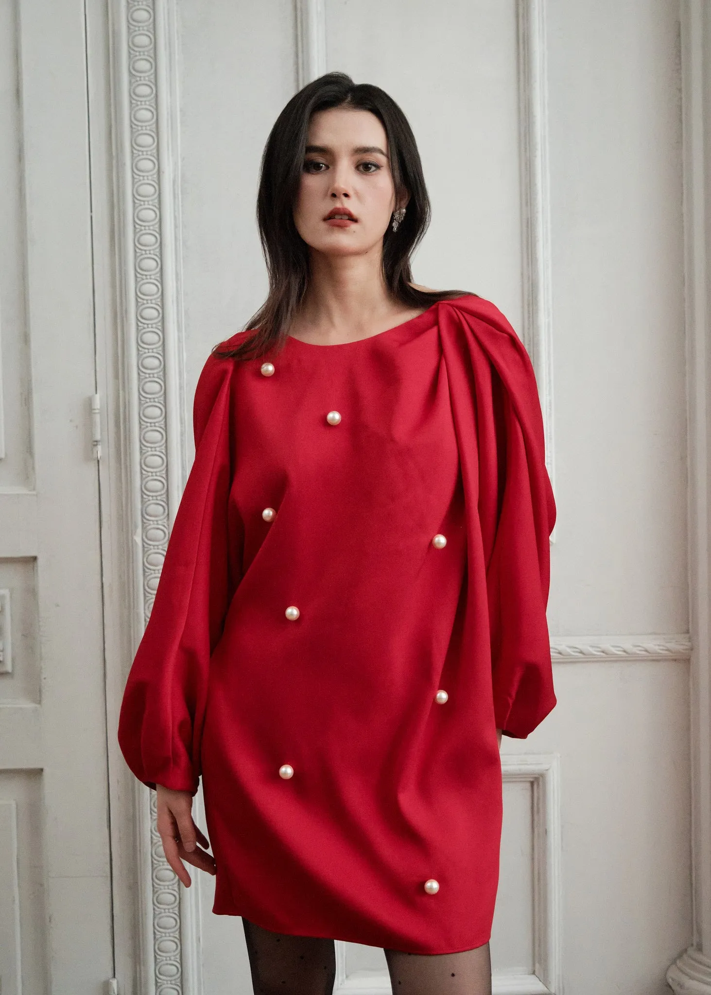 The On A Whimsy Mini in Ruby Red