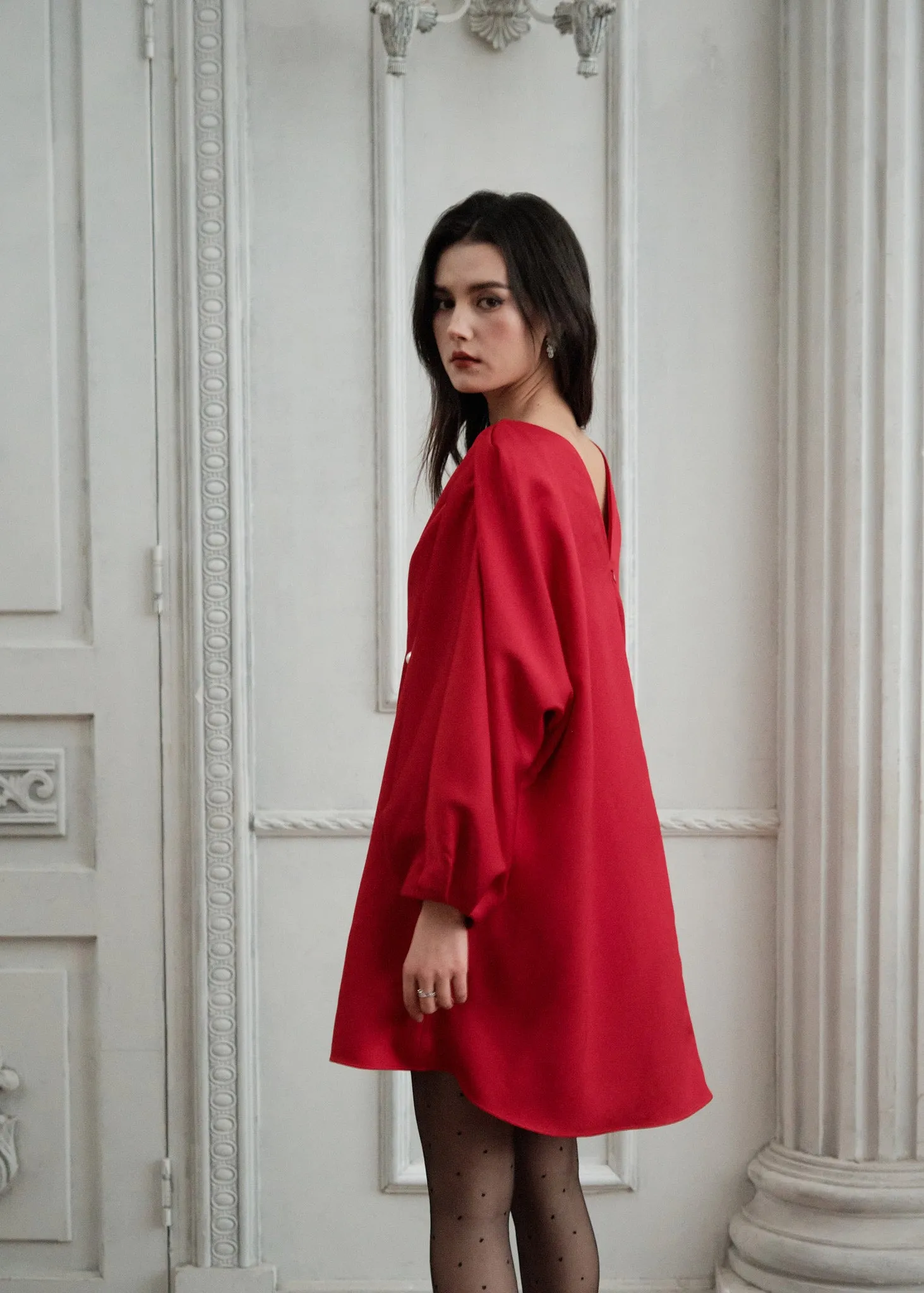 The On A Whimsy Mini in Ruby Red