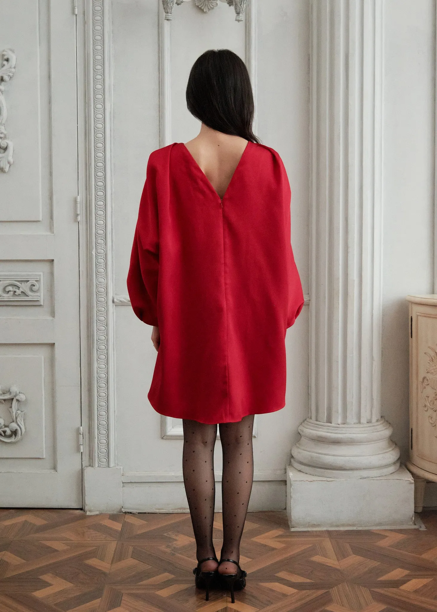 The On A Whimsy Mini in Ruby Red