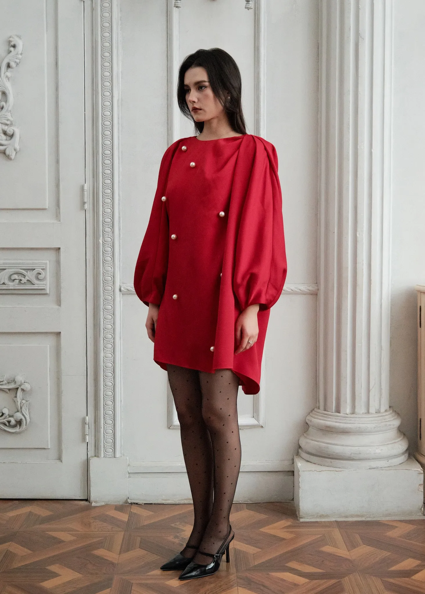 The On A Whimsy Mini in Ruby Red