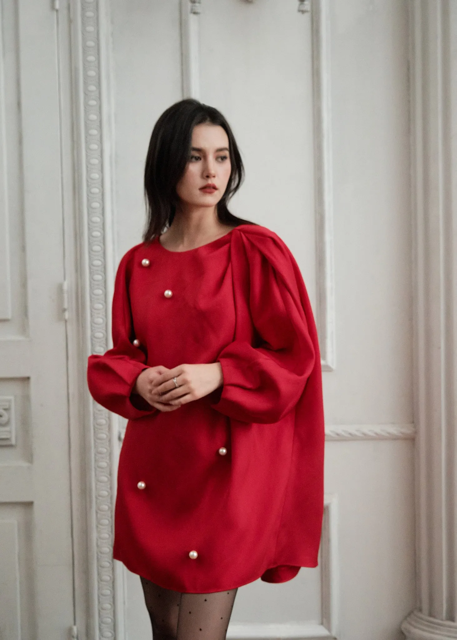 The On A Whimsy Mini in Ruby Red