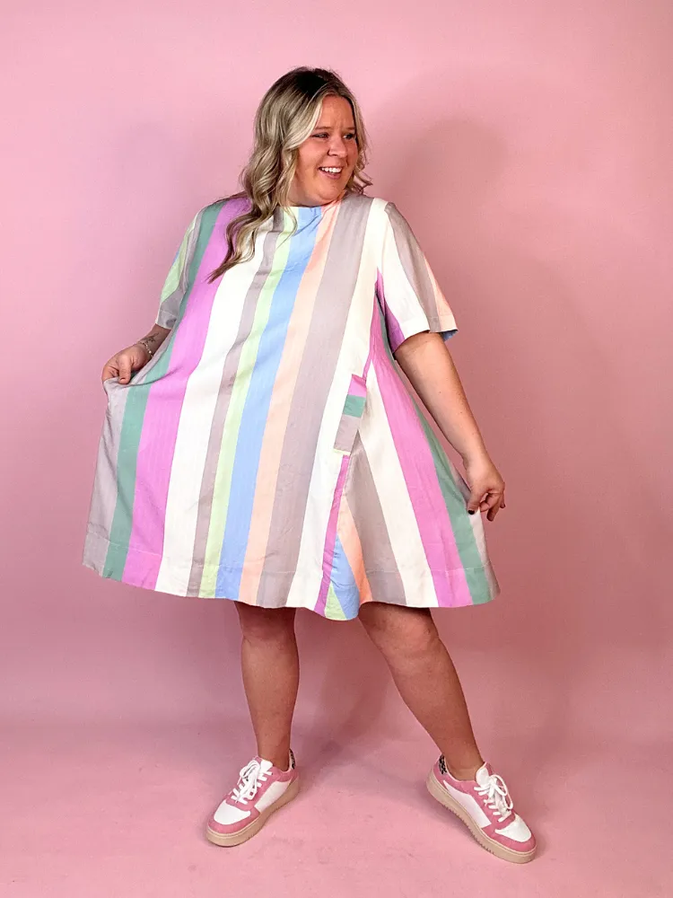 The Polly Dress - Pastel