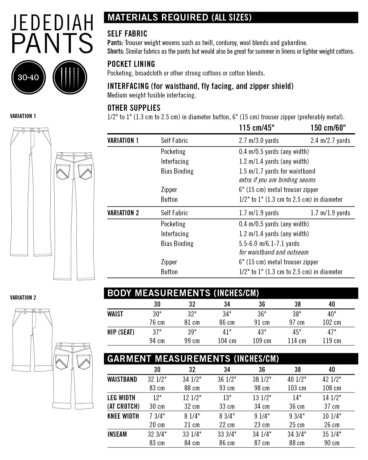Thread Theory Jebediah Pants