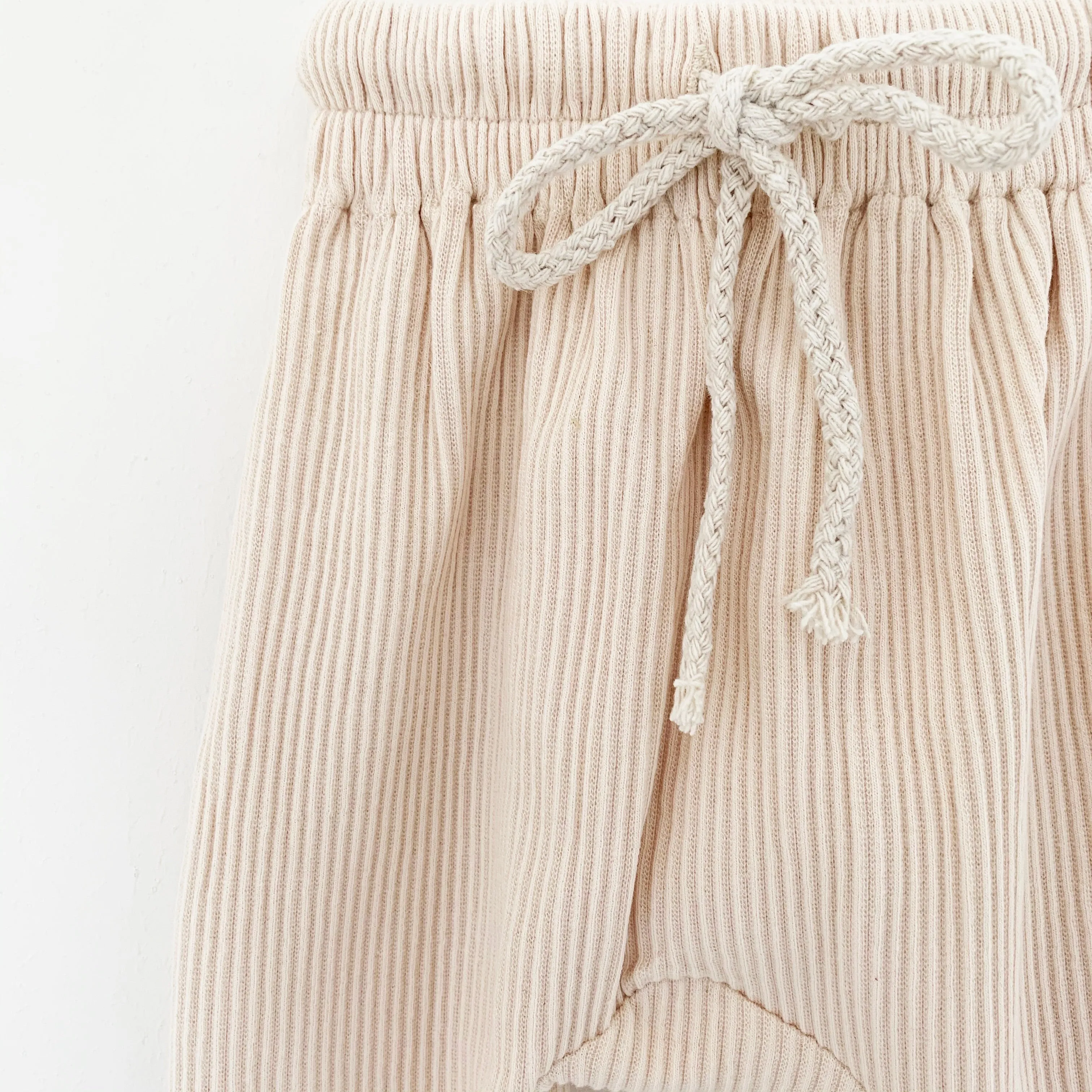 TINY TROVE IGGY TRACK PANTS CREAM