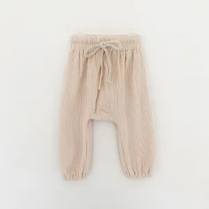 TINY TROVE IGGY TRACK PANTS CREAM