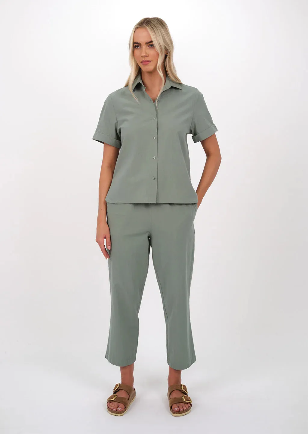 TITCHIE FONZIE SHIRT KHAKI