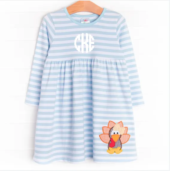 Turkey Applique Dress
