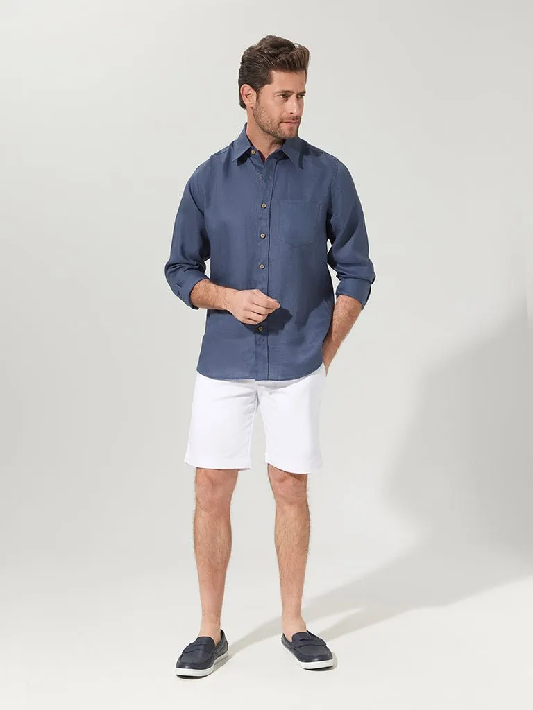 Twilight Blue Linen