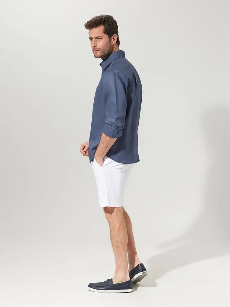 Twilight Blue Linen