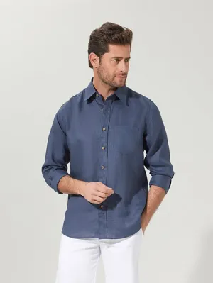 Twilight Blue Linen
