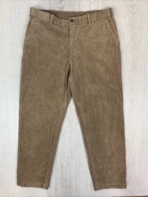 Uniqlo Mens Corduroy Pants Size Large (33-36 Inch Waist)