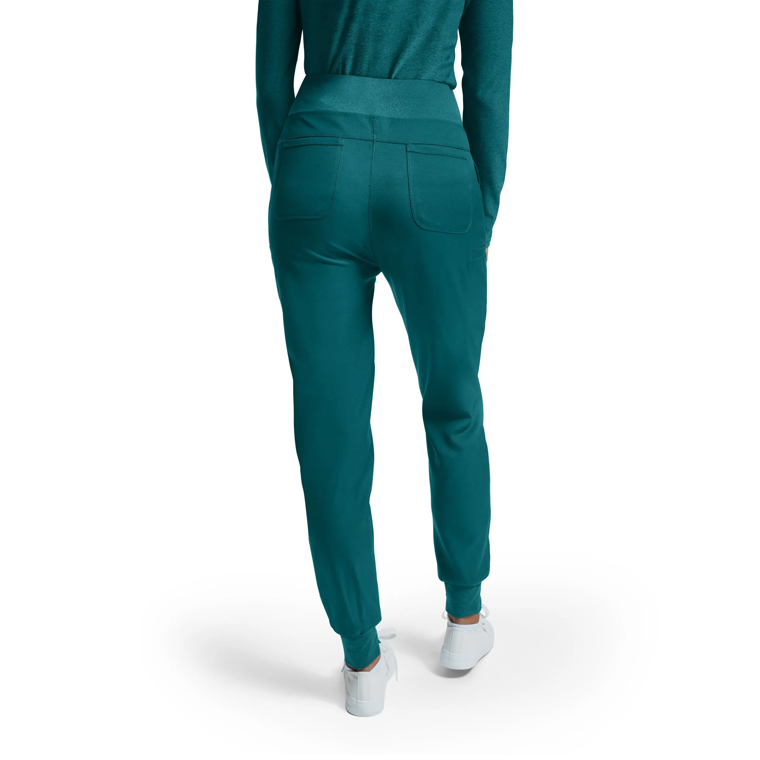 VIBE WB420 Women's Jogger Scrub Pants Caribbean
