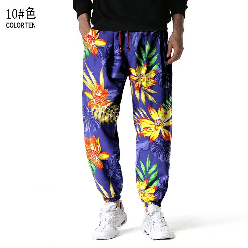 Vibrant Pineapple Parade Men's Joggers