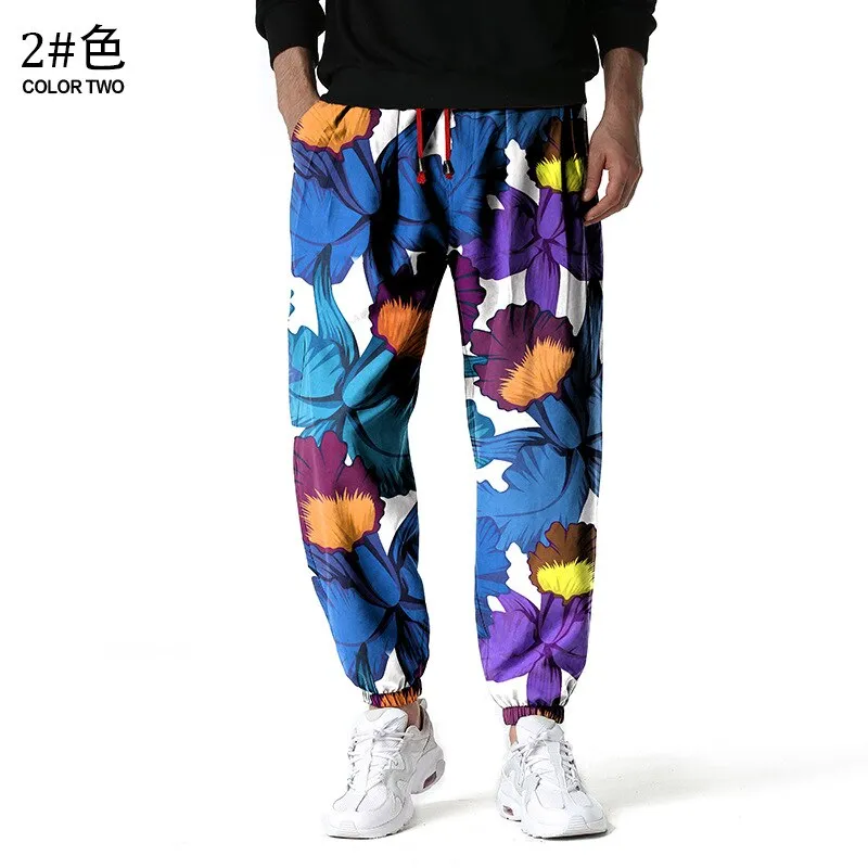 Vibrant Pineapple Parade Men's Joggers