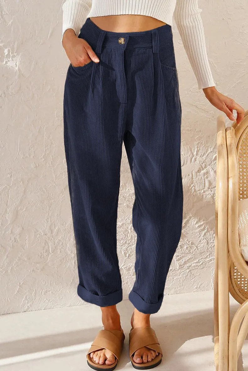 Vienne | Fashionable Corduroy Pants