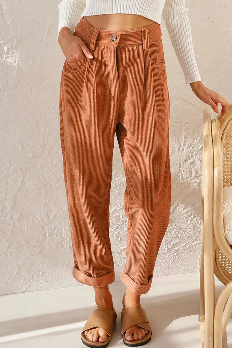 Vienne | Fashionable Corduroy Pants