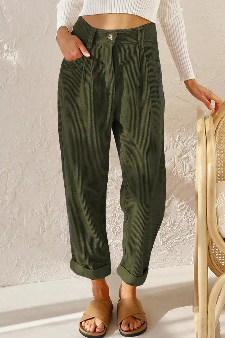 Vienne | Fashionable Corduroy Pants
