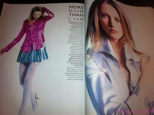 VOGUE UK Magazine May 1994 KAREN MULDER Amber Valletta CECILIA CHANCELLOR
