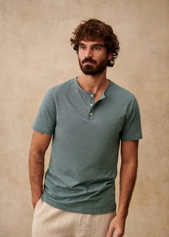 Weatherproof Vintage Men Henley T-Shirt RIVER